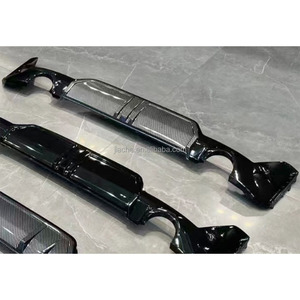 Difusor trasero parachoques barbilla alerón decoración de coche para <span class=keywords><strong>BMW</strong></span> 3 Series G20 G28 LCI <span class=keywords><strong>340</strong></span> <span class=keywords><strong>2023</strong></span> + parachoques trasero labio difusor Bodykit - Product Image 4