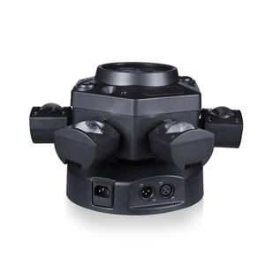 Abeille oeil Six-bras LED couleur effet barre lumineuse Laser KTV chambre atmosphère scène lumières DMX512 Mode de contrôle petit roi scène lumière - Product Image 5