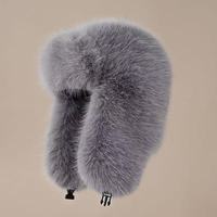 Gorro de Piel Sintética Ultrasuave de Lujo, Estilo Ruso, Cálido para Invierno, Cortavientos, con Orejeras, Efecto Piel Entera, Gorro Tipo Bomber