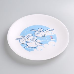 Assiette en mélamine sans dropshipping, assiette ronde lisse et vernie pour restaurant et usage domestique, passe au lave-vaisselle et incassable - Product Image 2