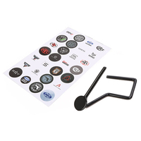 Présentoir de stockage en alliage de jouets baril tactique doux oeuf pistolet support fixe 7mm magasin support de stockage