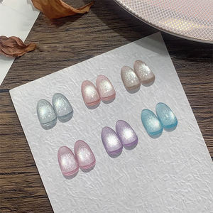 AILANUO Vernis à ongles gel effet œil de chat 6 couleurs Tinghua Rainy 15 ml, sans PO, sans HEMA, OEM ODM, gel néon - Product Image 2
