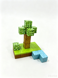 100 Piezas de Bloques Magnéticos con Diseño de Llamas, Juego de Juguetes de Bricolaje para Niños, Regalo para Niños y Niñas, Juego de Construcción Inteligente para Niños - Product Image 4