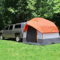 Tente de toit de voiture, tente yourte double couche quatre saisons, 2000-3000 mm, imperméable, résistante au soleil et à la pluie, style tunnel, pour camping arrière