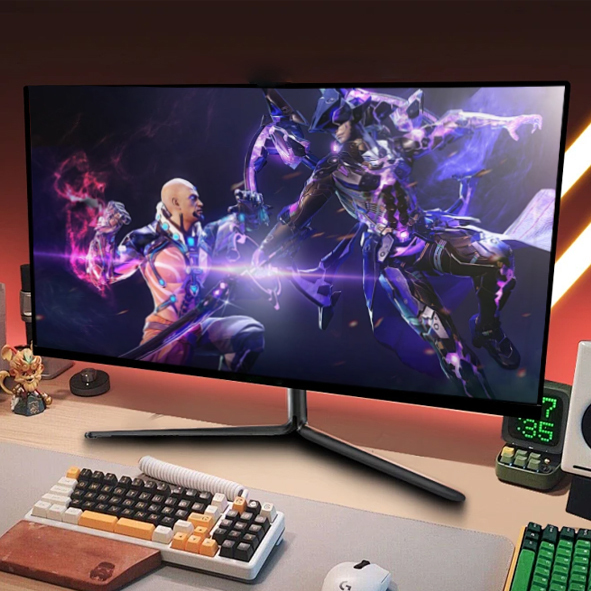 Full High-definition Widescreen 24 Inch LED Monitor 1080P Monitor 75hz Computer PC Monitor