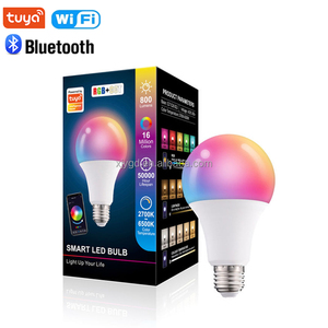 Bombilla LED Inteligente Tuya <span class=keywords><strong>E27</strong></span> 9W/15W RGB Compatible con Wifi, Regulable, Sincronización con Música, Temporizador, Compatible con la Aplicación <span class=keywords><strong>Smart</strong></span> Life - Product Image 2