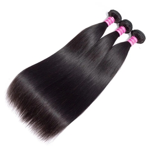 Extensions de cheveux humains indiens vierges bruts non traités pour machine à tisser les cheveux, double trame, toutes couleurs - Product Image 3