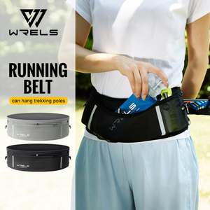 WRELS Brand Wholesale Waist Pack Soft <strong>Running</strong> <strong>Belt</strong> Waist Bag Non-Slip Unisex Waterproof Marathon <strong>Running</strong> Hydration Sport <strong>Belt</strong> - Product Image 1