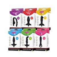 Back Court Rocket Masseur de prostate, Plug anal, Masturbateur, Vibrateur sexuel en silicone écologique, 1 section, 7 vitesses, à alimentation par batterie