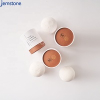 Emballage personnalisé en carton recyclable pour produits de bain, boîte cylindrique pour soins personnels, tube en papier pour bombe de bain