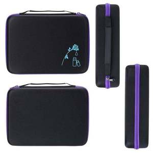 Étui de rangement portable et tendance sur mesure pour le voyage, avec fermeture éclair et rembourrage en mousse EVA pour huiles essentielles, vente en gros - Product Image 2