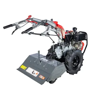 Factory Direct Supply Agricultural Petrol Farm Field Walking Tiller Cultivator