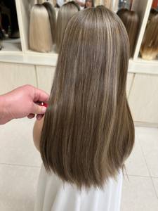 Pelucas Judías de Cabello Humano Virgen Chino al por Mayor de Fábrica con Base de Seda para Mujeres Blancas, Transparentes, de Longitud Larga, Gorra Pequeña/Grande - Product Image 5