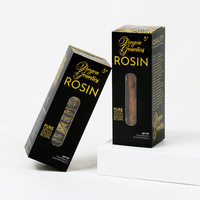 Boîte d'emballage cadeau de parfum en papier de luxe personnalisée avec fenêtre clairement en pvc et insert en papier