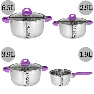 Juego de utensilios de cocina Juego de ollas Artículo de cocina Juego de ollas y sartenes Cazuela Ollas Utensilios de cocina - Product Image 5