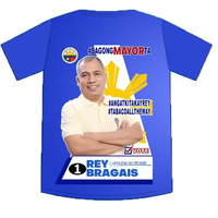 Kaos Promosi Grosir Harga Murah untuk Pria, Perlengkapan Kampanye Pemilu, Bahan Polyester