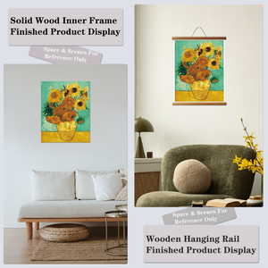 Kit de Pintura por Números Personalizado con Diseño Floral Moderno y Ecológico, Kits Cuadrados Enmarcados para Adultos y Niños, Regalo - Product Image 6