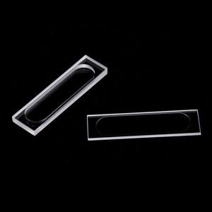 Cubeta desmontable de longitud de camino corto de cuarto de galón fundido de alta precisión de vidrio óptico - Product Image 2
