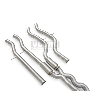 Système d'<span class=keywords><strong>échappement</strong></span> intermédiaire à longueur égale en acier inoxydable 304 pour BMW M3/M4 F80 F82 F83 S55 3.0T 2015-2019, avec ou sans résonateur (deux modes) - Product Image 4