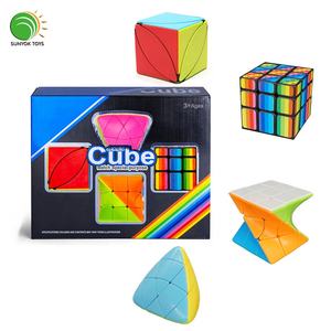 Nuevo <span class=keywords><strong>Cubo</strong></span> de Velocidad Lvy <span class=keywords><strong>Skewb</strong></span> Mastermorphix Rainbow 3x3, Juego de Rompecabezas Mágico para Niños - Product Image 1