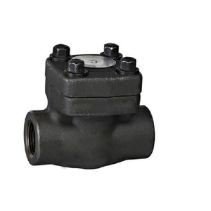 ตัวตรวจสอบแรงดันแบบยกแนวนอน C-Way ผลิตจากเหล็กตีขึ้นรูป ASTM A-105 พร้อม PTFE ทนแรงดัน 207 บาร์ เกลียวตัวเมีย NPT ขนาด 1 นิ้ว - Product Image 1