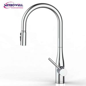 Robinet de lavabo de salle de bain moderne en laiton chromé à montage sur plan avec poignée unique et <span class=keywords><strong>eau</strong></span> <span class=keywords><strong>chaude</strong></span>/froide mélangée - Product Image 3