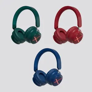 משחקי אוזניות גיימר עם גמיש מיקרופון WirelessHeadphones עבור מחשב PC Gamer אוזניות אוזניות על אוזן אוזניות