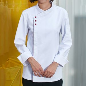 Chaqueta de cocina de chef maestro personalizada, uniforme de manga corta de chef de diseñador, uniforme de restaurante, ropa de cocina - Product Image 4