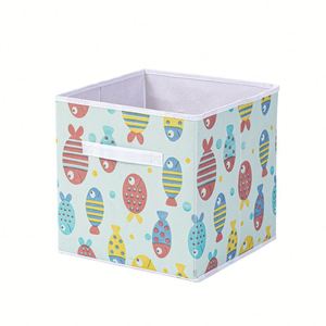 <b>Collapsible</b> Fabric Cubes <b>Storage</b> Organizer Bins for Organizing Office Shelves Nursery Toys Clothes - Product Image 1