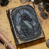 Nouveau produit Dragon Relief Design cahier exquis Dragon sculpture rétro cahier décoration livre ornement
