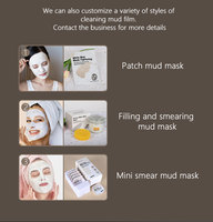 Masque d'argile au thé vert coréen pour le visage avec vitamine C au curcuma collagène éclaircissant hydratant soin de l'acné