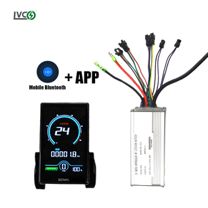 Moteur LVCO 36V 17A contrôleur sans balais affichage coloré M818NFC gros pneu accessoires de vélo électrique - Product Image 3