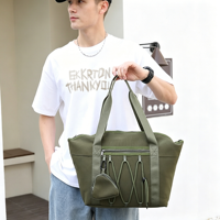 Sac de voyage minimaliste à prix d'usine, sac de sport simple avec logo personnalisé, sac de sport pas cher, sac de voyage pratique avec séparation humide/sec, sac de yoga