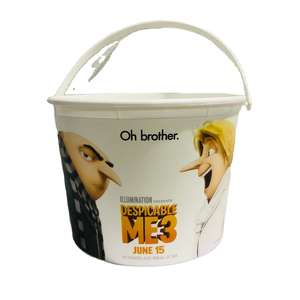 Seau à popcorn de cinéma Disney BRAVE 2012, best-seller 2025, en plastique PP avec poignée, cinémas en Thaïlande, fabriqué au Vietnam - Product Image 2