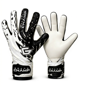 Gants de gardien de but neufs en cuir, logo et couleur personnalisés, unisexes, pour clubs et équipes, vente en gros, prix compétitif - Product Image 1