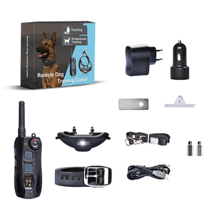 Haustier halsbänder Fern trainings halsband 2 Hunde 0-99 Stoßdämpfer wiederauf ladbar wasserdicht Bestes Hunde-E-Trainings halsband für Hunde - Product Image 6