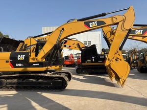 Excavadora usada Caterpillar 320D de 20 toneladas, equipo de movimiento de tierras en buen estado, actualmente en stock en Shanghái. - Product Image 2