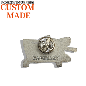 中国工厂批发在线独特散装公司企业学校标志安全软硬质量别针金属定制徽章 - Product Image 2