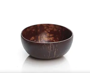 Fancy Handicraft Gift Set Coconut Bowl Irregular Shape Natural Coconut Shell Bowl