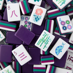 Juego de Mahjong de acrílico americano de lujo personalizado 166 160 Azulejos Mahjong de viaje Singapur Mahjong - Product Image 2