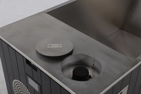 Refroidisseur de bain froid haut de gamme tout-en-un en acier inoxydable avec ozone pour centre de bien-être et spa