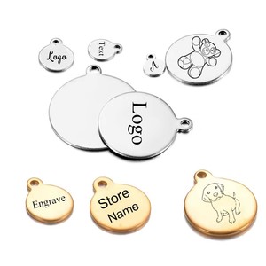 Etiquetas de Aleación Personalizadas, Etiqueta de Metal Grabada con Logotipo de Marca, Hecha a Mano, para Prendas de Vestir - Product Image 1