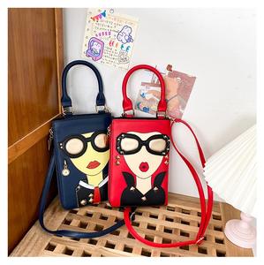 Sac bandoulière élégant et tendance pour femme, doublure en coton, en PU, imperméable, fermeture éclair, nouveauté mode - Product Image 2