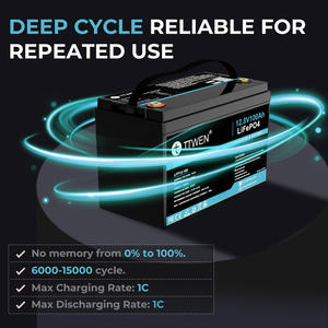 Лидер продаж, Аккумулятор Lifepo4 с глубоким циклом, аккумулятор 100ah 12,8 v, литиевая батарея 200ah 300ah Lifepo4 - Product Image 3