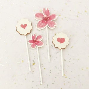 Rifornimenti della festa di compleanno di topper della <span class=keywords><strong>torta</strong></span> di compleanno dei bambini della bambina super dolce - Product Image 5