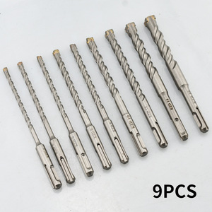 Jeu de forets croisés de qualité professionnelle 5 6 8 10 12 14 16 mm pour le perçage de la maçonnerie et du béton - Product Image 3