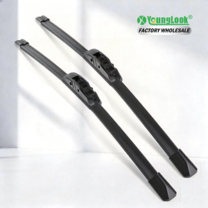Escobillas Limpiaparabrisas Universales para Todo Clima, Aptas para <span class=keywords><strong>Corolla</strong></span> y Jetta, Resistentes al Calor del Verano y a la Nieve del Invierno, Flexibles, de Caucho Natural - Product Image 1