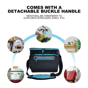 Túi đựng đồ ăn trưa giữ tươi cơ thể nhiều lớp công suất lớn Túi Bento xách tay đa năng túi đựng đồ dã ngoại - Product Image 2