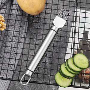 Cuchillo Multifuncional de Acero Inoxidable Wanlai para Cortar Cebolla, Cebollino, Calamar y Jengibre, Utensilio de Cocina - Product Image 2