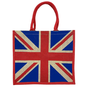 Sac fourre-tout en jute pour femme, sac de courses réutilisable, pas cher et de qualité supérieure, exportateur britannique en Inde, imprimé rayé - Product Image 2